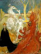 Carl Larsson sankt goran och draken Spain oil painting artist